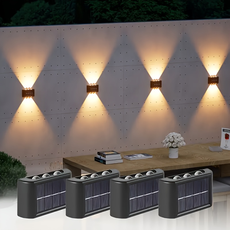 Outdoor Lighting Lamps - Светодиодный солнечный светильник для улицы, водонепроницаемый,