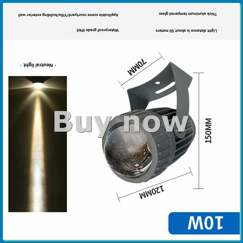 Outdoor Lighting Spotlight - Наружные светодиодные садовые настенные прожекторы 10