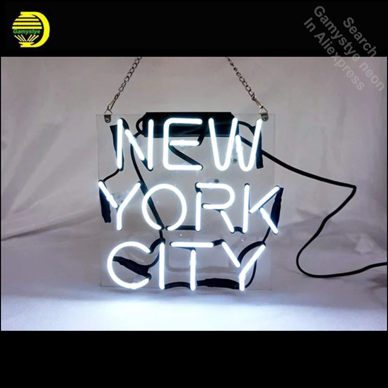 Outdoor Lighting York - Нью-Йоркский город, неоновая вывеска, украшение окна,