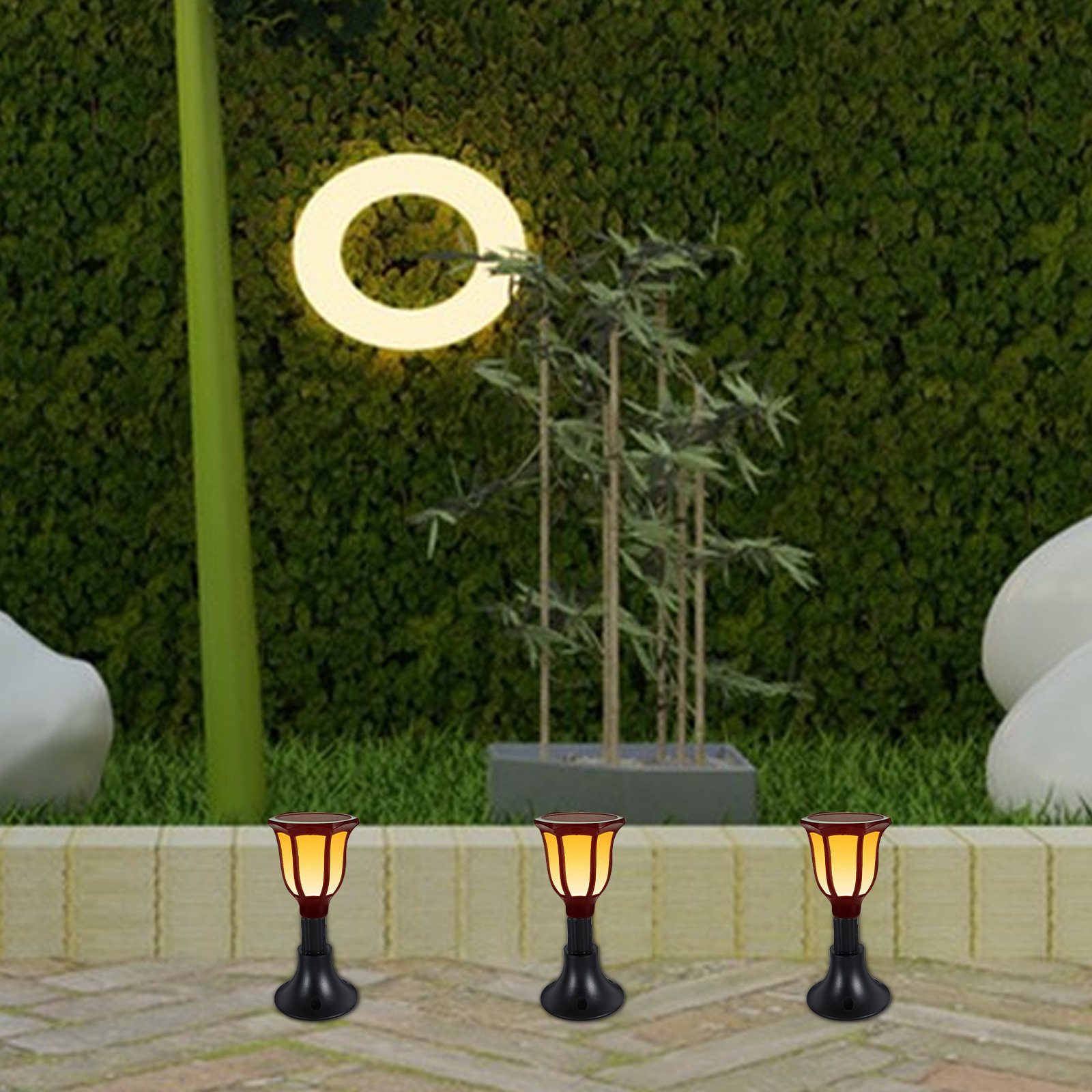 Outdoor Lighting In Ground - 10 шт. держателей для солнечных ламп