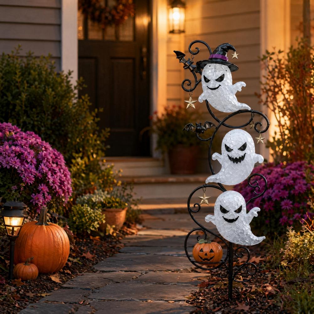 Outdoor Lighting In Ground - Водонепроницаемый светодиодный светильник для Хэллоуина, уличный