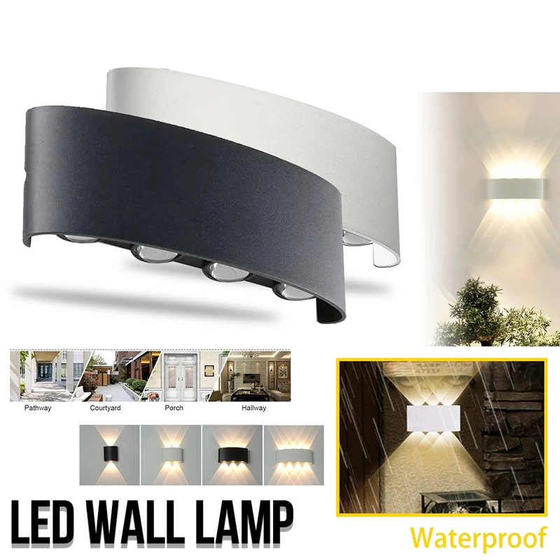Outdoor Lighting Wall Mount - Современная светодиодная настенная лампа, уличный светильник