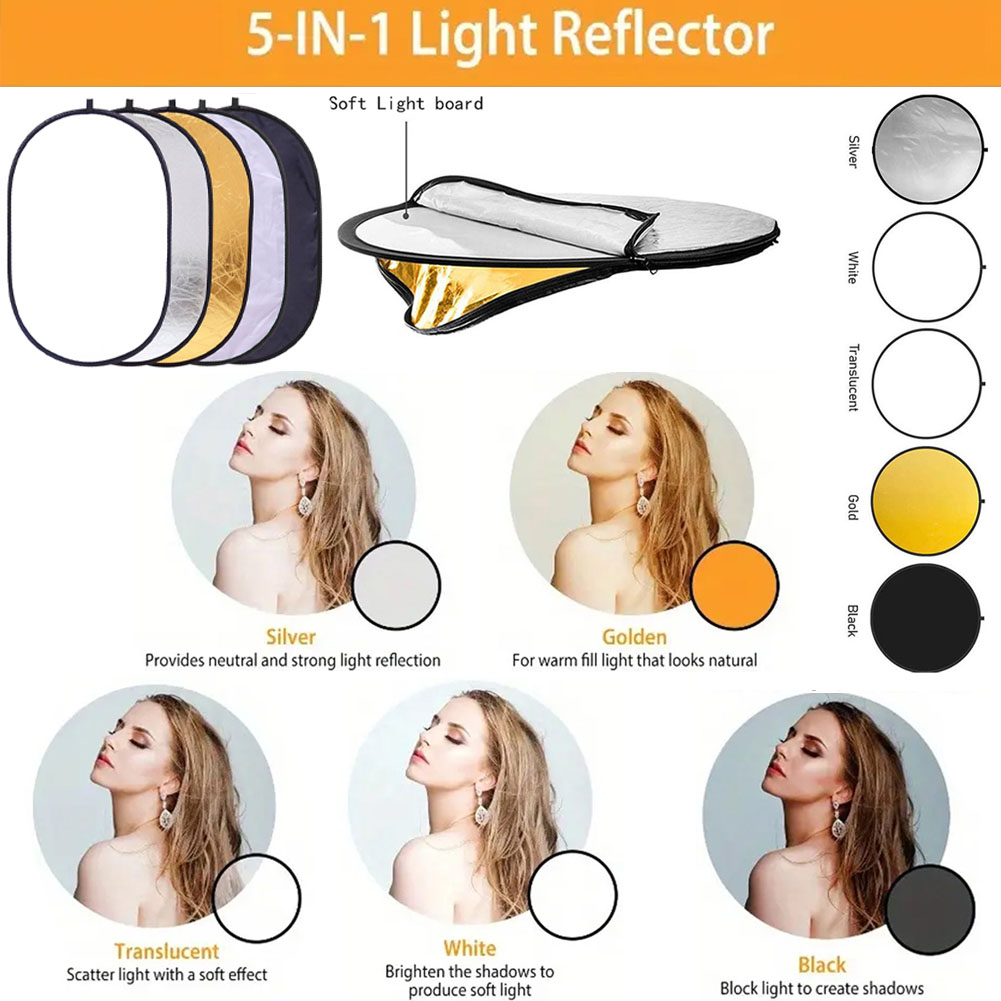 Комплект отражателей для фотос – обзор и цена Outdoor Lighting Kit Photography