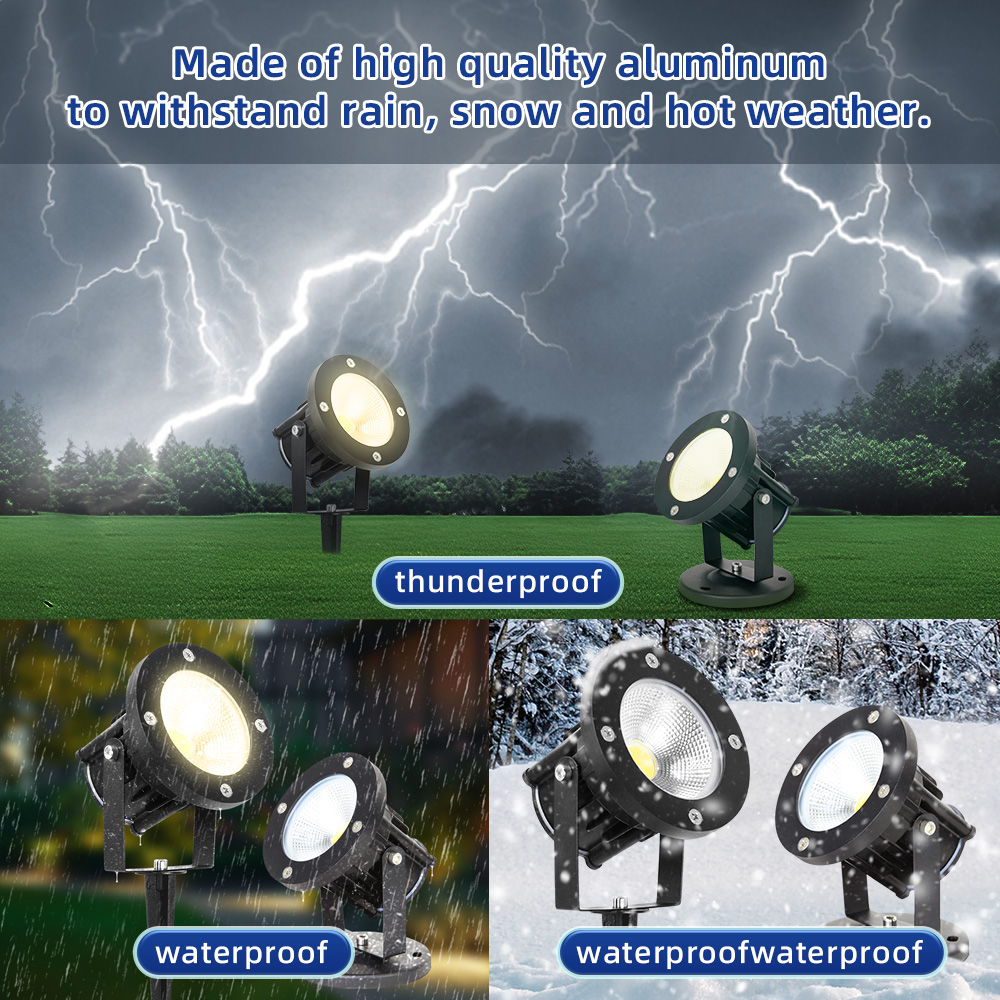 Светодиодный садовый светильни – обзор и цена Outdoor Lighting Spotlight