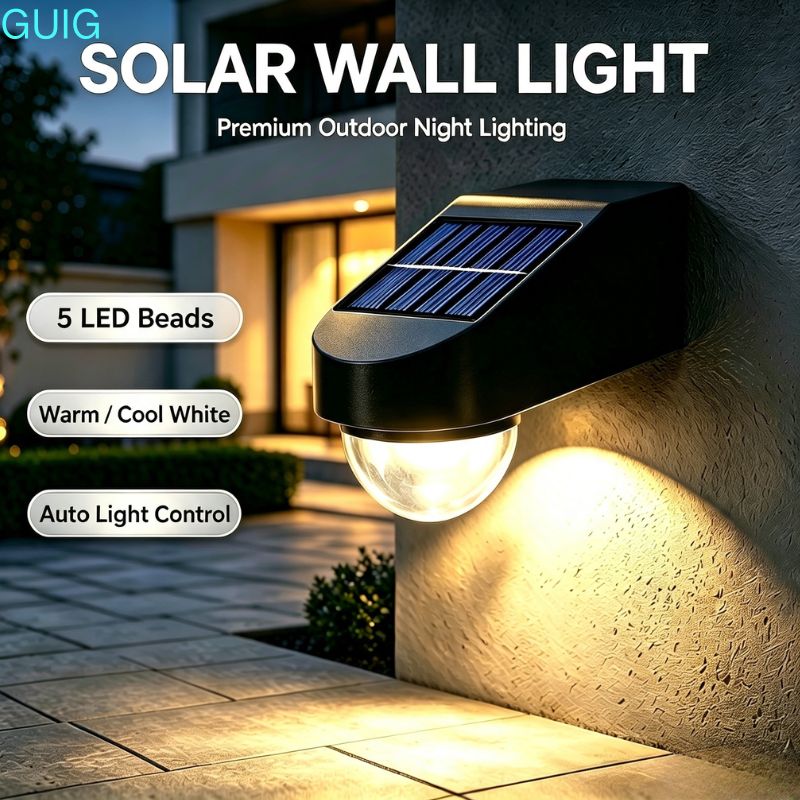 5-светодиодный солнечный насте – обзор и цена Outdoor Lighting Lamps