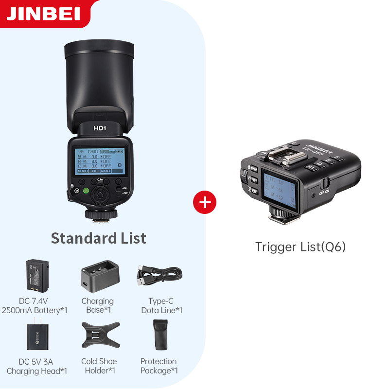 Фотовспышка JINBEI HD-1 для фо – обзор и цена Outdoor Lighting Kit Photography