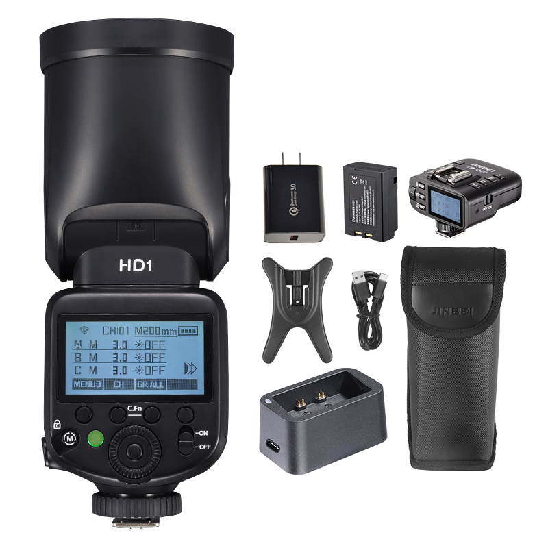 Фотовспышка JINBEI HD-1 для фо – обзор и цена Outdoor Lighting Kit Photography