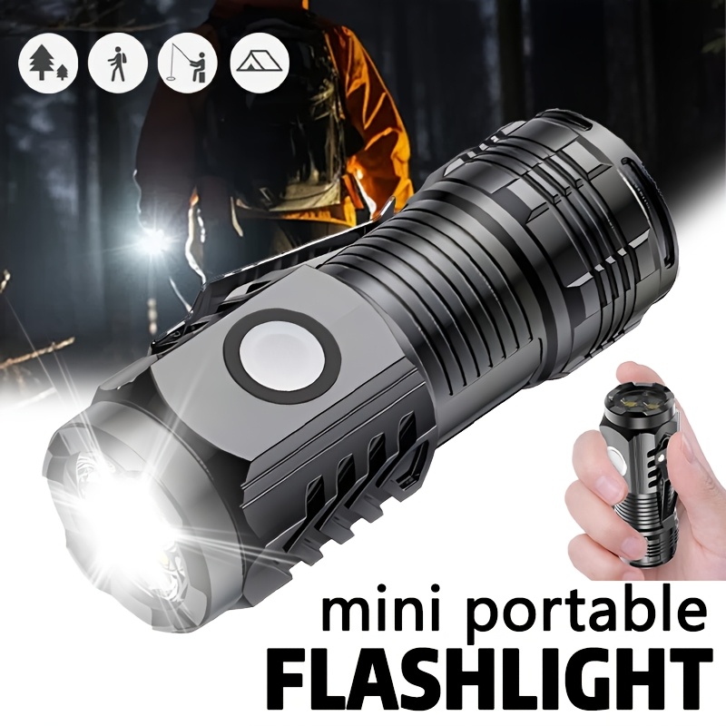 Мини-фонарик с 3 светодиодами  – обзор и цена Outdoor Lighting Spotlight