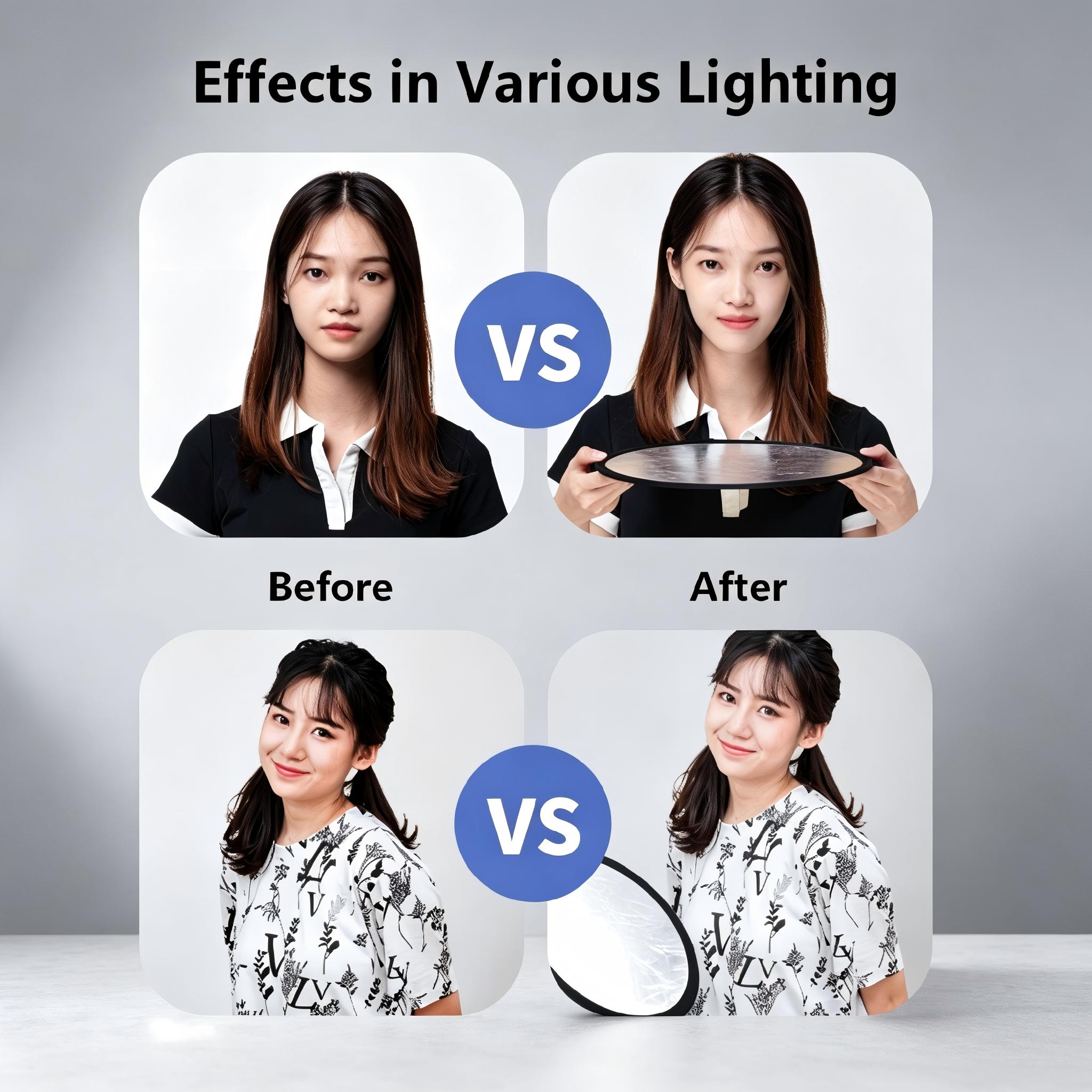Двусторонняя золотисто-серебри – обзор и цена Outdoor Lighting Kit Photography