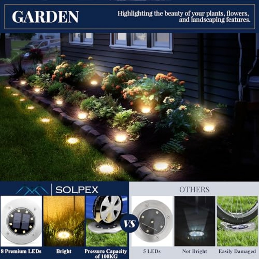 Солнечные садовые светильники, – обзор и цена Outdoor Lighting In Ground